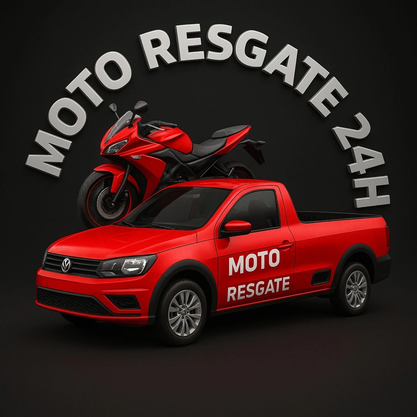 Atendimento de guincho e reboque para motocicleta